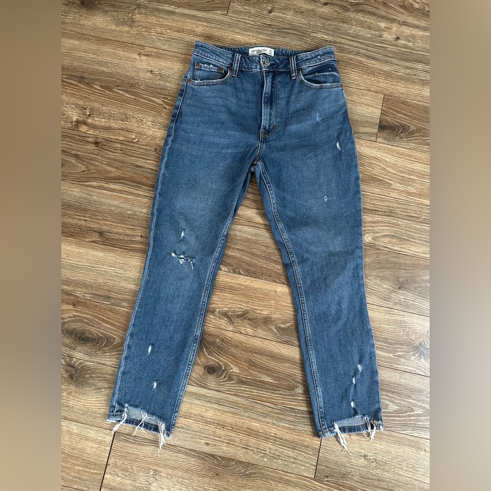 A&F high rise ankle, size 27/4
